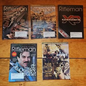 Lot of 5 American Rifleman Magazines 2005